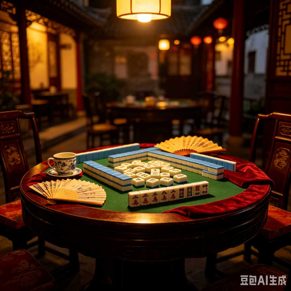 luxury carving mahjong tiles
