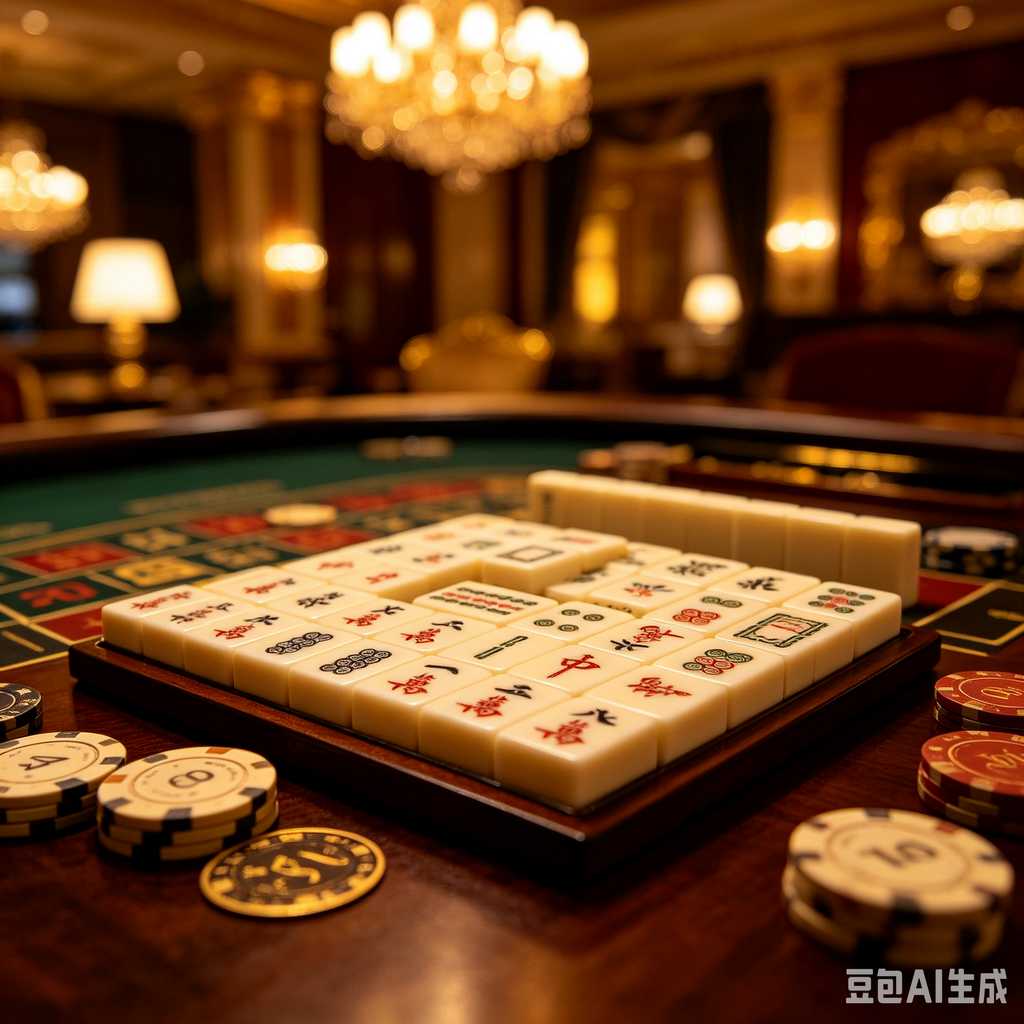 unique decoration mahjong tiles