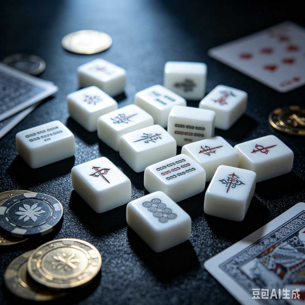 tiny mahjong set for backpack