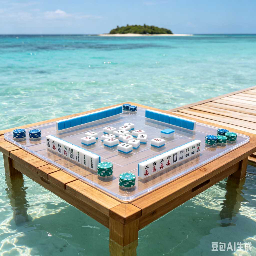 simulated ivory mahjong set